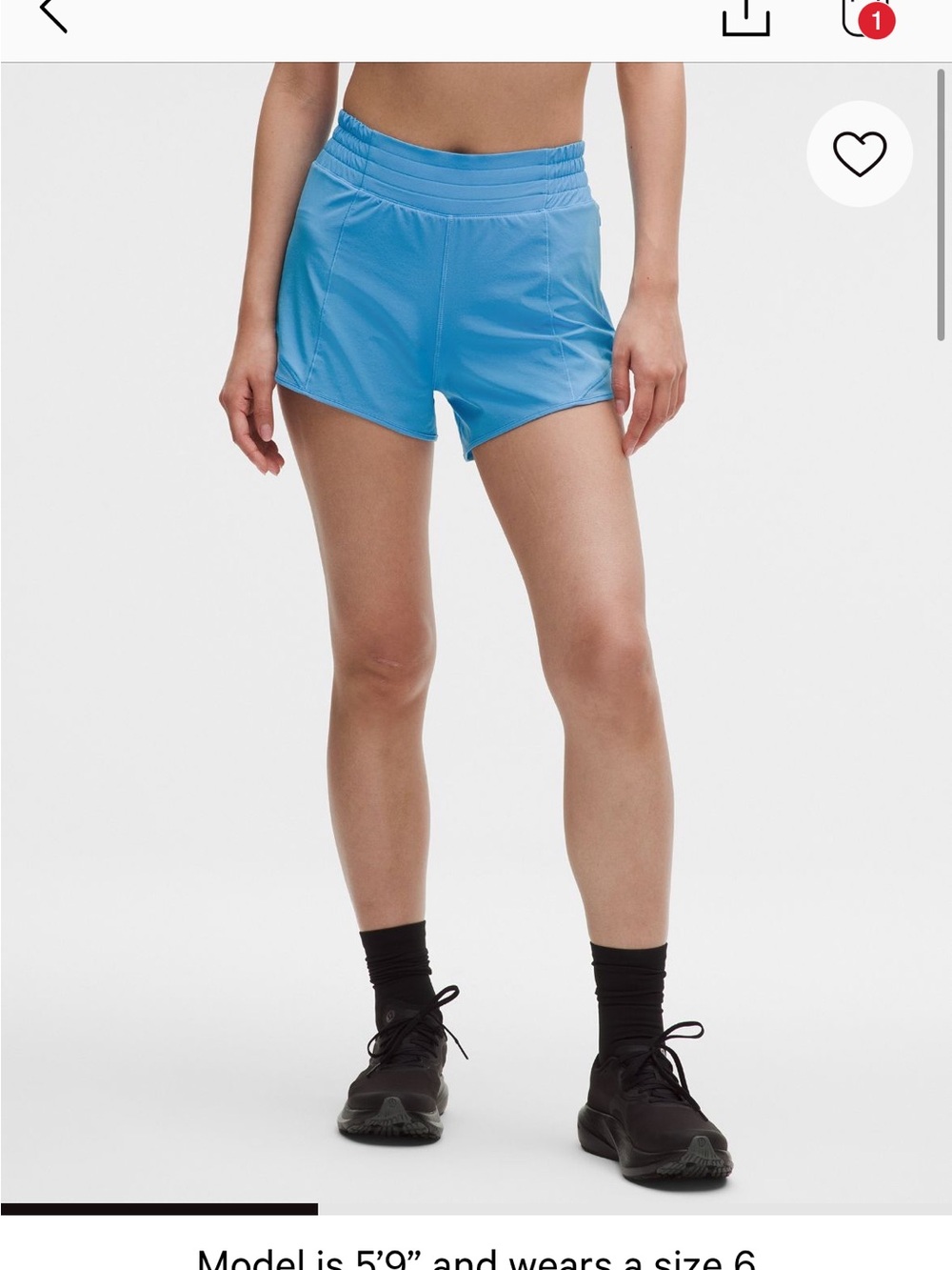 Lululemon hotty hot shorts tall